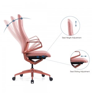 Factory Promotional china Factory Office Furniture Office Chair Fix Mesh Conference Visitor Guest Chair
