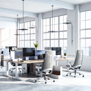 Удобна канцеларијска столица од мрежасте тканине високих перформанси