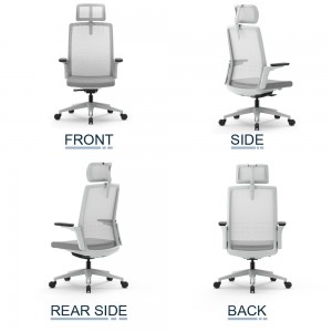Wysokiej jakości wygodne krzesło biurowe z oparciem