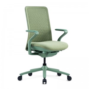 Colorful 3D Fabric Bock Mechanism Ergonomic Swivel Office Chair