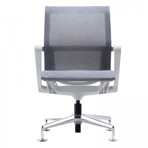 Grey Mesh Conference Office Chair
