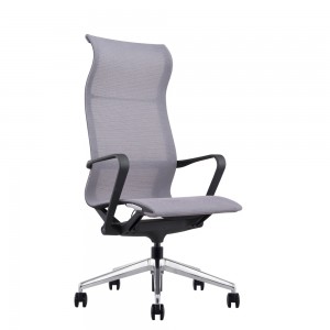 사무용 가구 제조 업체 하이 백 그레이 메쉬 홈 오피스 작업 의자 책상 의자