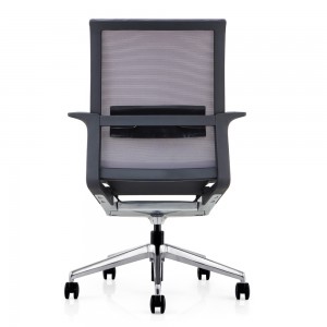Многоцелевой эргономичный поворотный офисный стул с сетчатым фиксированным рычагом