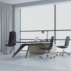 Wholesale High Quality Luxury Ergonomic Aniline PU Leather Modern Computer Office Executive Chairs