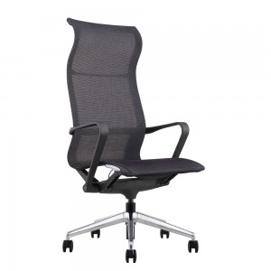 사무용 가구 제조 업체 하이 백 그레이 메쉬 홈 오피스 작업 의자 책상 의자