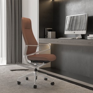 Офисный стул из искусственной кожи