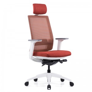 Regulowane krzesło biurowe z siatki