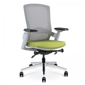 Cadeira de escritório executiva ergonômica moderna BIFMA em malha