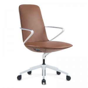 Good Quality Wholesale Market Office Furniture PU Leather Mid Back Manager Swivel Executive Chair