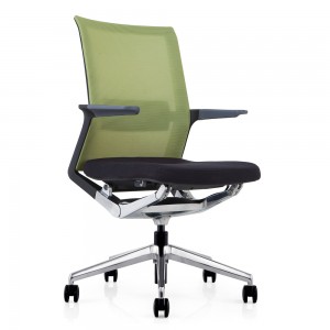 Ergonomiczne krzesło biurowe do sali konferencyjnej w kolorze czarnym