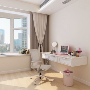 Silla de oficina de alta calidad, muebles con base de aluminio pulido, silla de oficina con ruedas de PU
