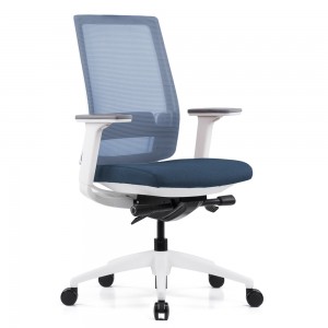 Chaise de bureau pivotante en tissu à mailles flexibles, exécutif de luxe moderne de meubles Goodtone