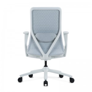 Ergonomiczne krzesło biurowe z tkaniny