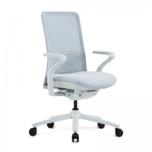 Goodtone Furniture – chaise de bureau élégante et réglable en tissu avec accoudoirs 3D, pour la maison et le bureau