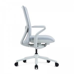 Goodtone Furniture Elegante sedia da scrivania per ufficio domestico in tessuto con braccioli regolabili 3D