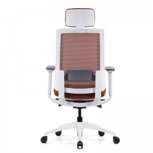 Regulowane krzesło biurowe z siatki