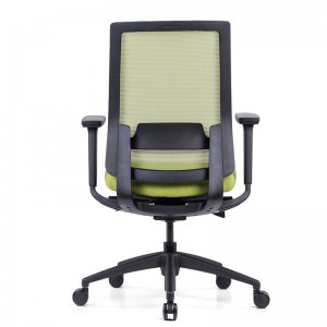 Sedia da ufficio girevole esecutiva ergonomica regolabile con schienale medio