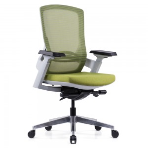 fornitore di sedie da ufficio Sedia da ufficio operativa ergonomica con schienale medio in rete da lavoro esecutiva dal design semplice