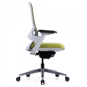 fornitore di sedie da ufficio Sedia da ufficio operativa ergonomica con schienale medio in rete da lavoro esecutiva dal design semplice