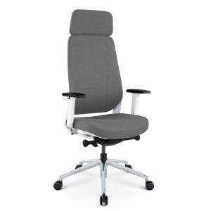 Goodtone multifunctionele, stoffen ergonomische stoel met hoge rugleuning