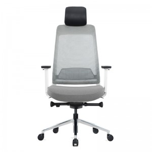 كرسي مكتب تنفيذي مع مسند رأس متعدد الوظائف ومسند ذراع قابل للتعديل كرسي مكتب دوار