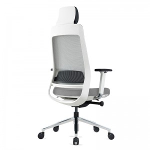 Cadeira executiva giratória para escritório com apoio de cabeça