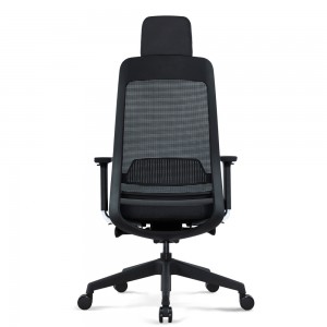 직원을 위한 블랙 메쉬 세련된 사무실 의자