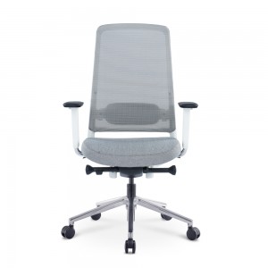 Modern Mid Back Grey Computer Task Office Chair