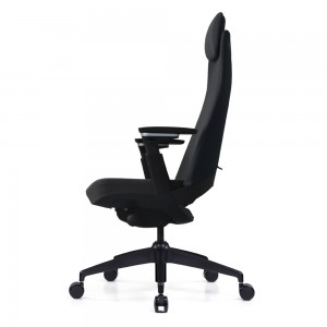 Schreibtisch-Bürostuhl mit hoher Rückenlehne und DONATI-Mechanismus