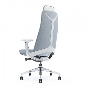 Cadeira de escritório ergonômica empresarial com suporte lombar ajustável