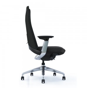 صندلی اداری با کیفیت بالا وسط با پایه آلومینیومی