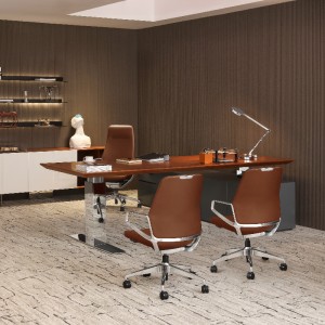 New Boss Swivel Revolving Manager PU Leather Chair