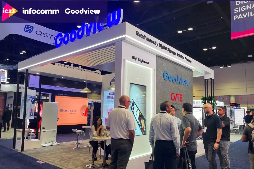 Med fokus på den globala efterfrågan på en ny ekonomisk cykel av kommersiella skärmar och ge användarvärdet möjlighet att ta ett steg, gjorde Goodview ett framträdande på InfoComm USA 2023-utställningen.