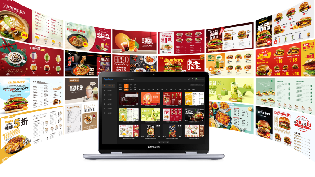 Dalam era papan menu elektronik, revolusi digital mengubah operasi restoran