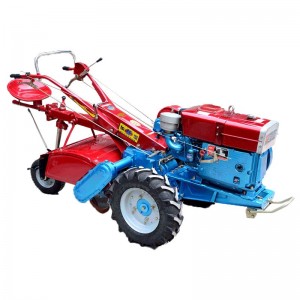 Factory wholesale China Sifang Dongfeng 8HP 10HP 12HP 15HP 16HP 18HP 20HP Cultivators Hand Push Diesel Powered Power Tiller Walk Behind Two Wheels Walking Tractor Price