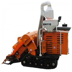 100% Original Factory Small Rice and Wheat Combine Harvester for Sale