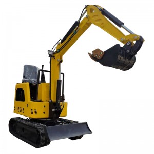 Leading Manufacturer for Factory Wholesale Hot Sale 1 Ton Small Digger Excavator Mini for Sale 1000kg Garden Household Mini Excavator 2 Ton with CE EPA