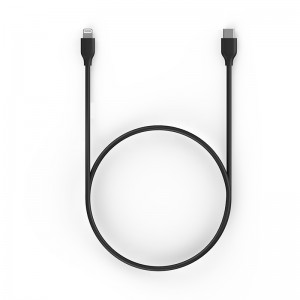 MFi certified charge/sync USB C to Lightning Cable