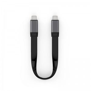 Best New Usb C To Lightning Cables Company –  USB 3.1 C to C Gen 2 Flat Cable – Gopod