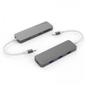 C Hub Companies –  7 in 1 USB-C Hub Adapter – Gopod