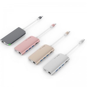 Hub Thunderbolt 3 Company –  Multiport USB-C adapter – Gopod