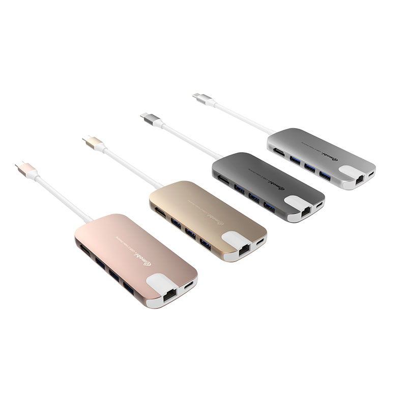 Professional Hdmi Usb 3 Adapter Companies –  8 in 1 Multiport USB-C Hub – Gopod