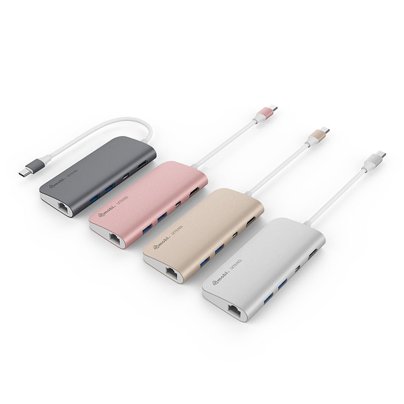 Best New Usb-C Hub Companies –  8 in 1 HDMI & mini DP multi-port USB-C adapter – Gopod
