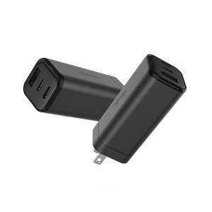 Best New Wireless Charging Power Bank Company –  65W GaN Power Adapter(1*USB-A + 2*USB-C) – Gopod