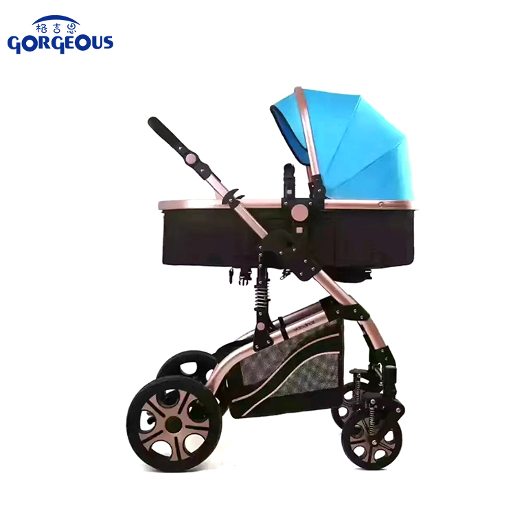 Adjustable height baby carrier hot mom baby folding stroller 3 in 1 2022 with cheap price