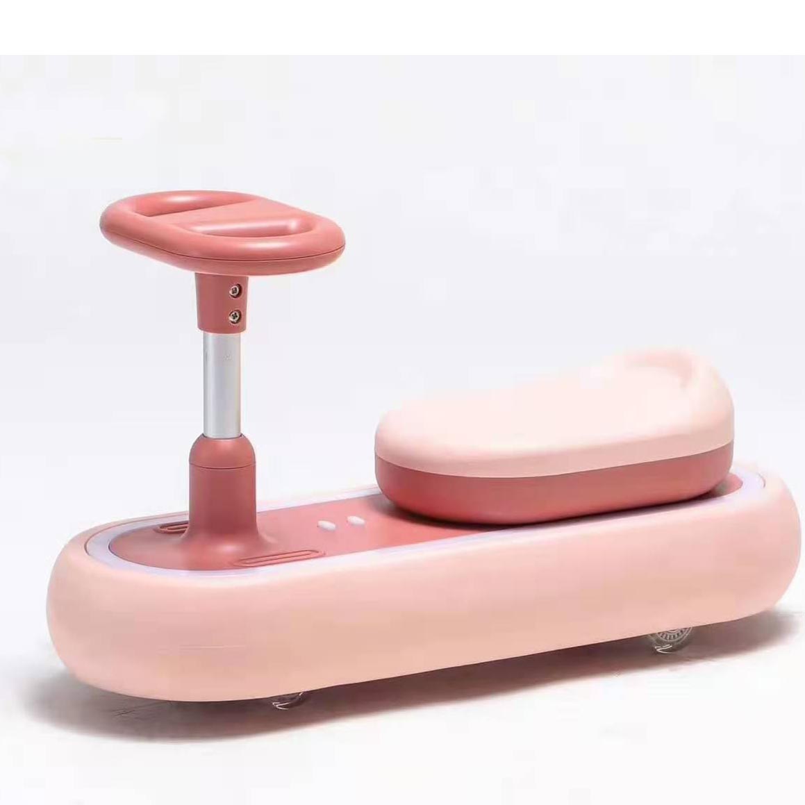 Cute macaron color children plastic twisting ride on sports car/Hot Sale New Model Baby Swing Car
