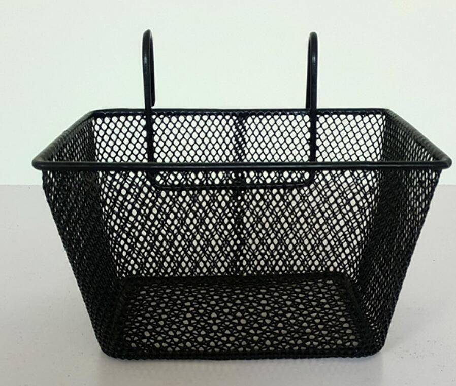 FACTORY – bicycle basket with stainless steel wire basket with hook