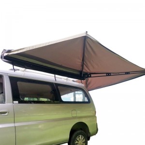 China New Product China Camper Trailer Camping Gear New Canvas Roof Side Awning for Sale