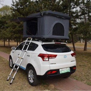 2023 new outdoor ABS matte hard shell roof tent