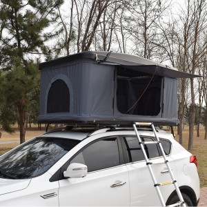 2023 new outdoor ABS matte hard shell roof tent